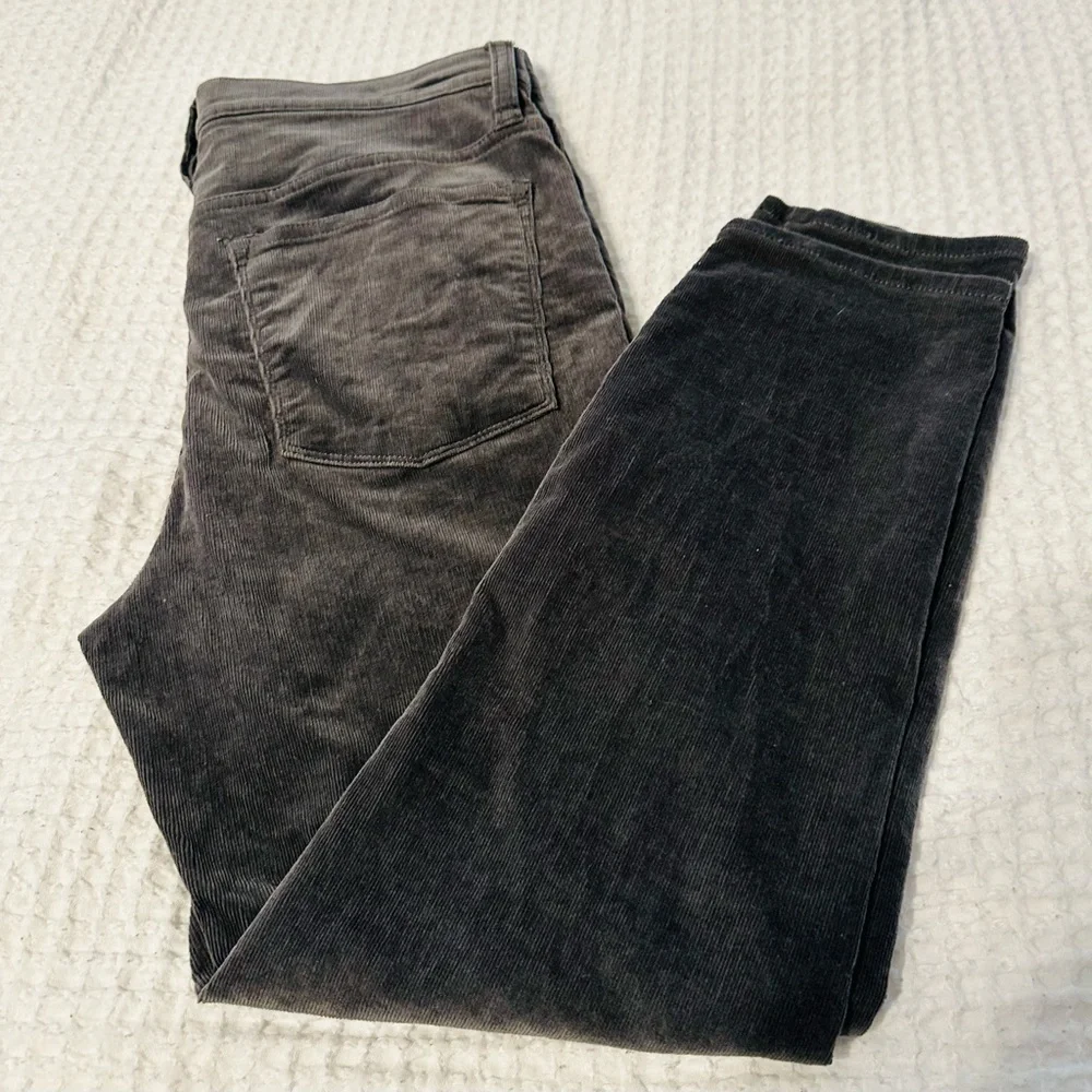 J Crew Jeans Womens 29P Grey Corduroy 9